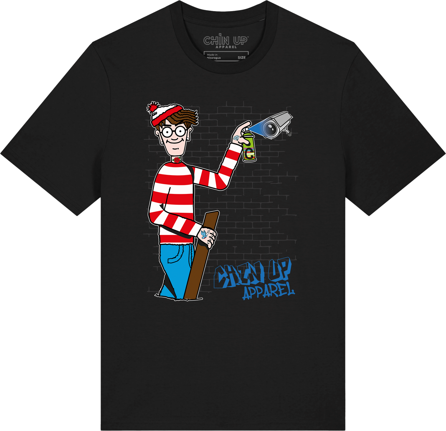 Here's Wally Men's Graphic T-Shirt