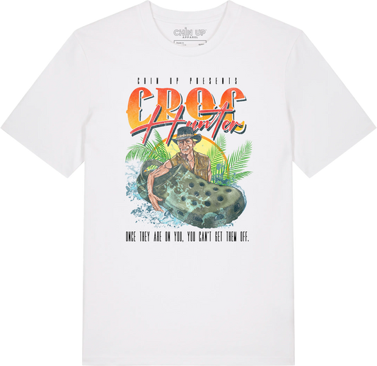 Croc Hunter Graphic Mens T-Shirt