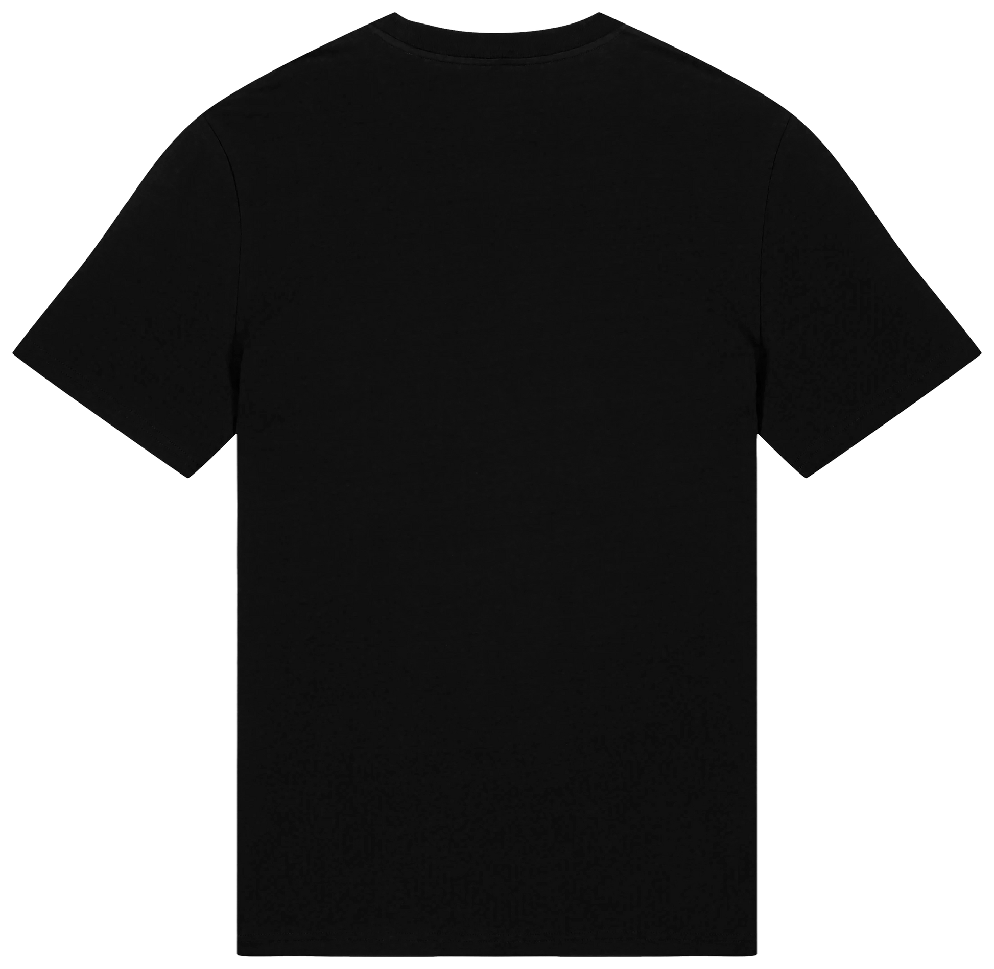 Black Plain Men's T-Shirt