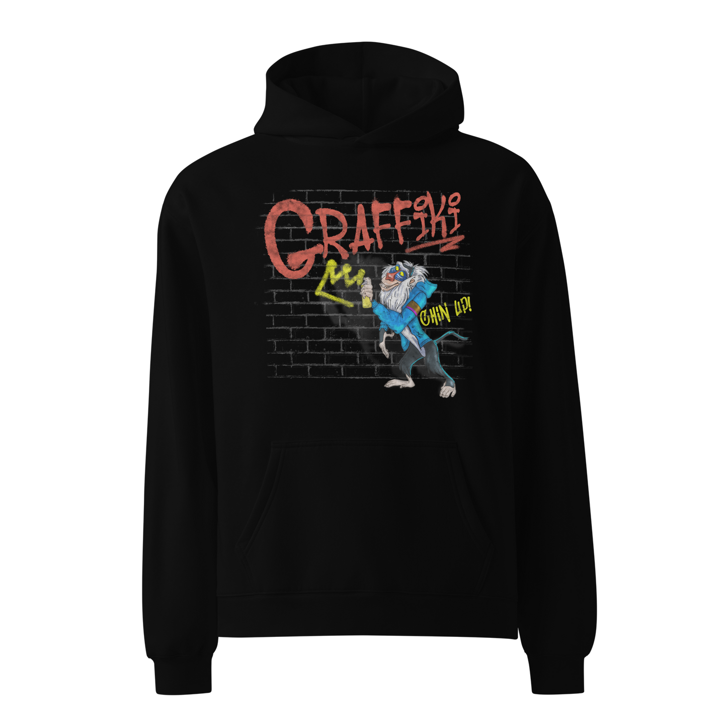 Graffiki Oversized Unisex Hoodie